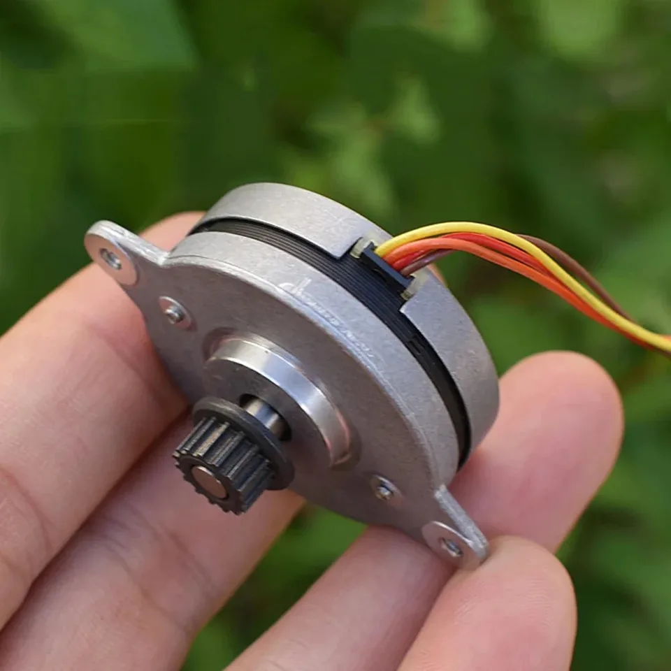 Motore Passo-passo Ibrido Rotondo Da 0,9 Gradi 36 Mm Con Encoder - Foto 9