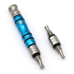 Titanium Alloy Magnetic Dent Repair Kit - Percussion Pen Hammer and Lifter Tool Set (Blue)
