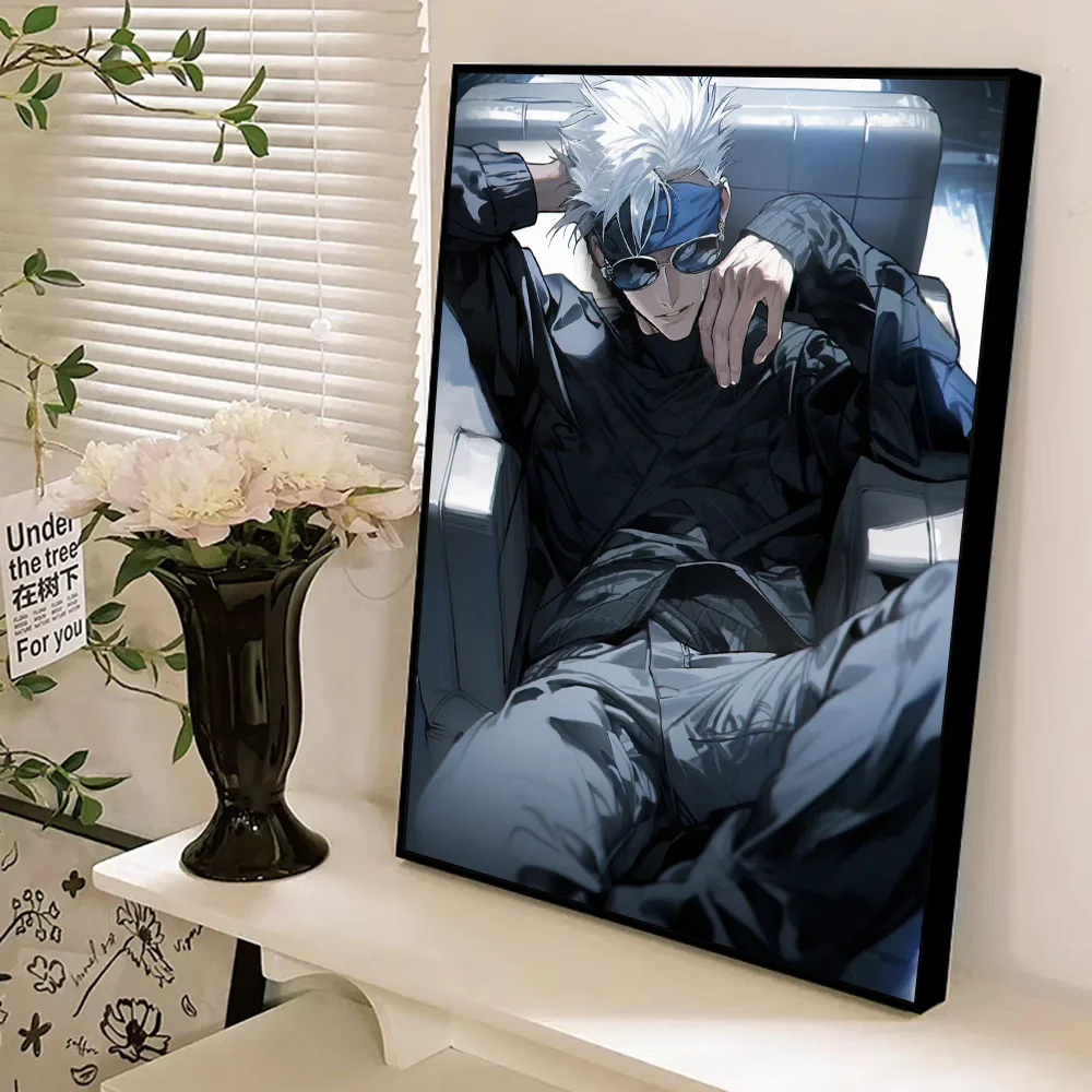 Satoru Gojo Jujutsu Kaisen Prints and Posters HD Quality Poster Wall Art Painting Study Home Decor