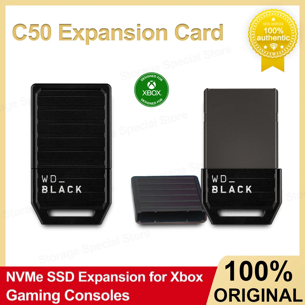 Expansion Card c50 WD BLACK 512GB 1TB Officially Licensed NVMe SSD