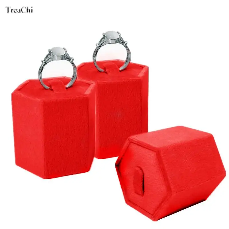 Présentoir à Bijoux En Velours Rouge En Forme De Buste - Support Pour Colliers Et Pendentifs - Design Élégant