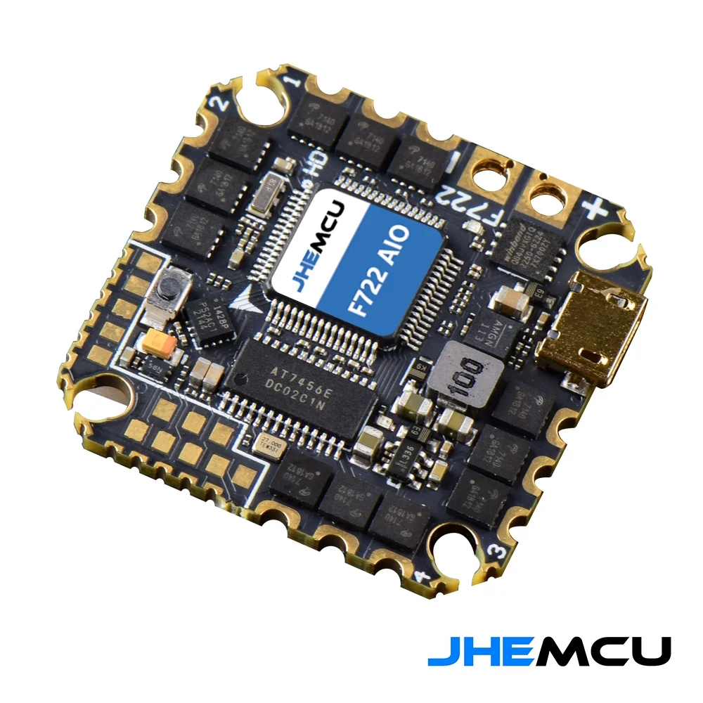 JHEMCU GHF722AIO-HD 40A AIO Flight Control ESC All-in-One 2-6S Für FPV Freestyle CinewhoopFPV Racing – Detail 8