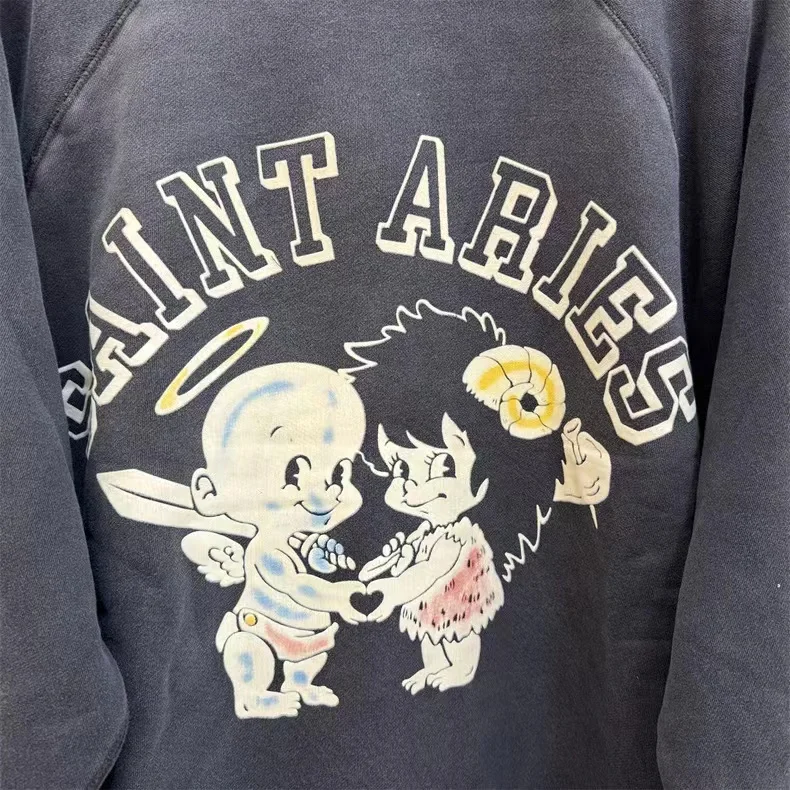 Рисунок 3 - Винтажная толстовка с круглым вырезом