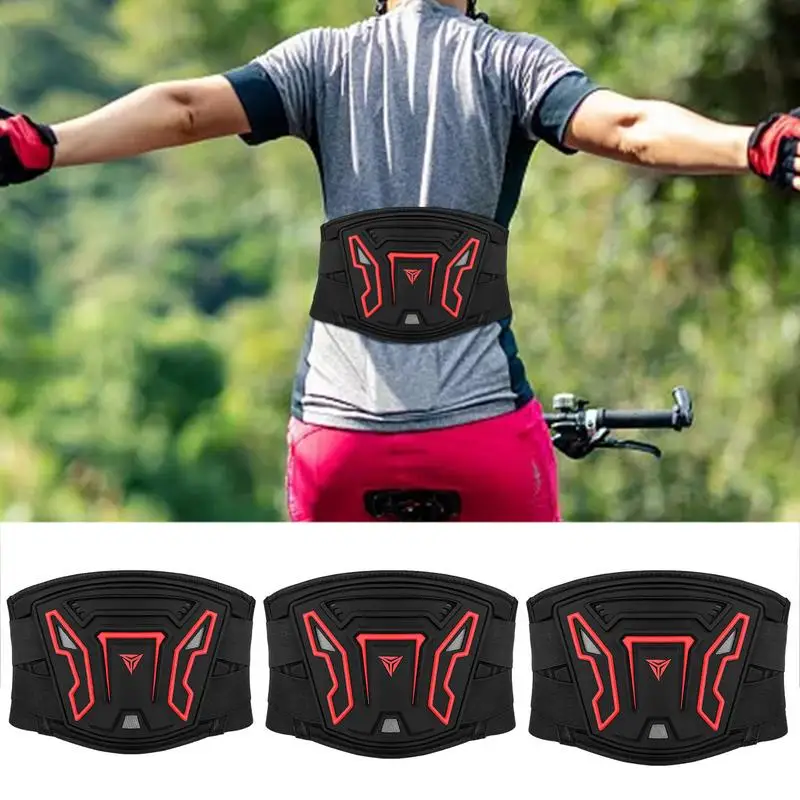 

Motorcycle Waist Protector Brace Comfortable Kidney Protection Belt Anti-Fall Comfortable Breathable Off-Road Waist for riding