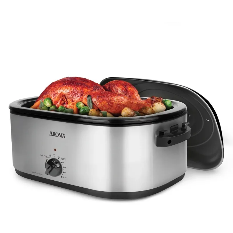 

Электрическая духовка Aroma 22 кварты из нержавеющей стали с самонастраивающейся крышкой