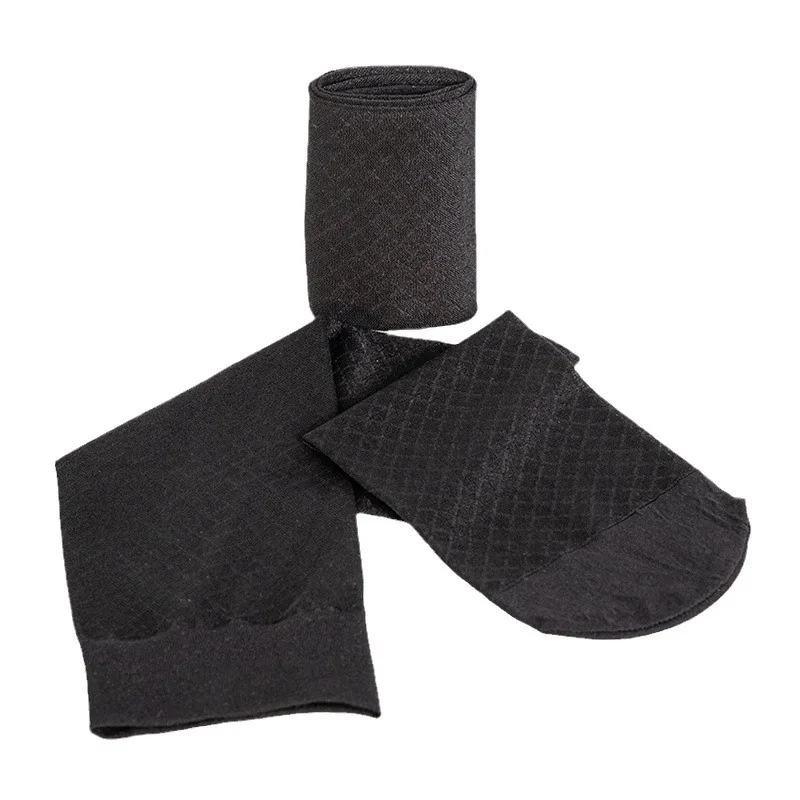 Calze Trasparenti Ultrasottili Da Uomo Calze Lunghe Sexy Con Lucentezza A Olio Calze Da Uomo Setose Trasparenti Calze Elastiche Alte Alla Coscia