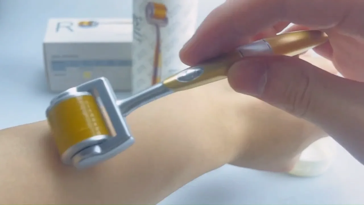 0.5mm Ergonomic Titanium Alloy Needle ZGTS Derma Roller - Anti-Aging Scar Removal 0.5mm /1mm /1.5mm