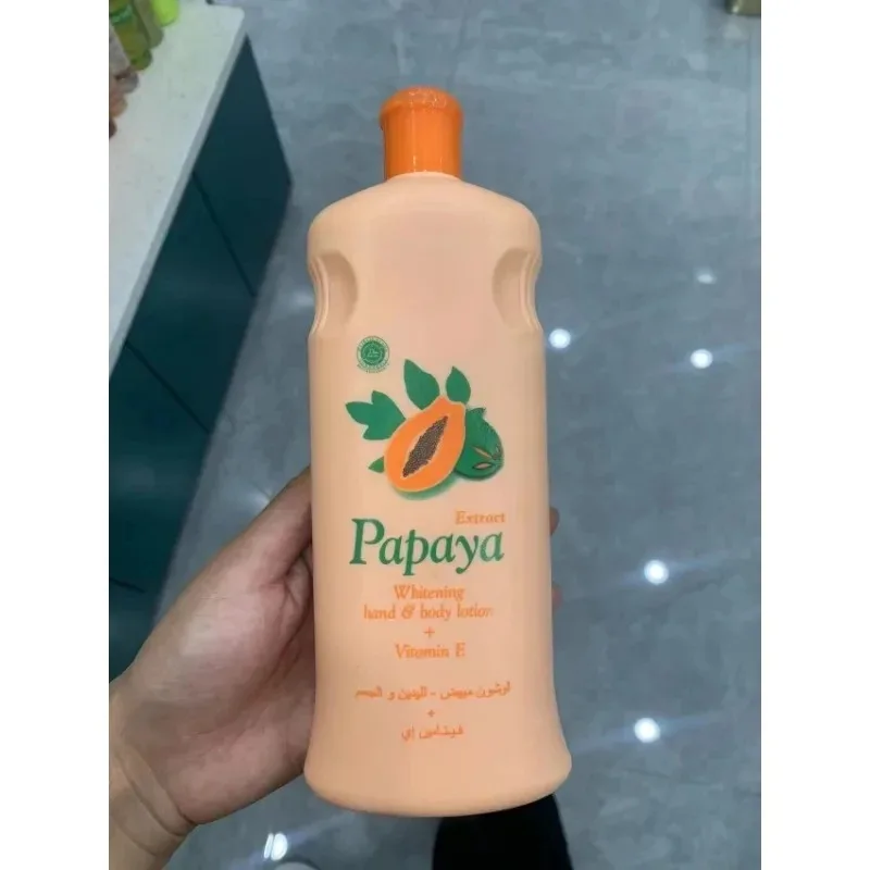 papaya hand bodylotion whitening hand；vitamin E pll s cuull-uia u ROL Whitering Hand & Body Lotion with Papeys mirie