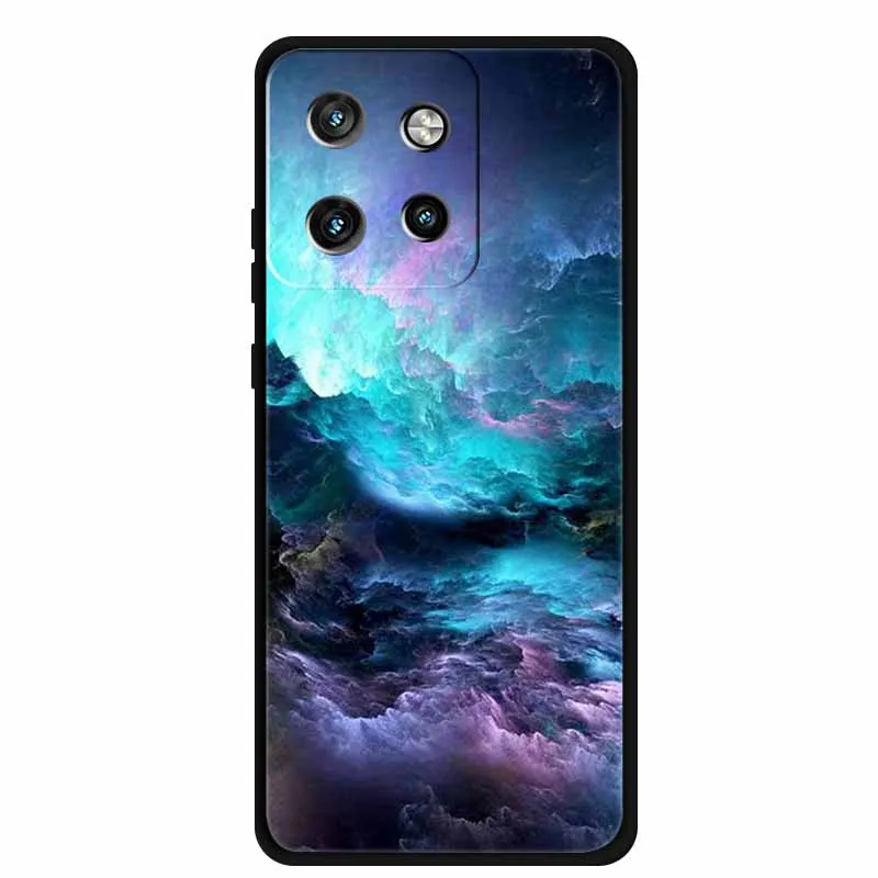 Starry Butterfly Soft Silicone Phone Case - Colorful TPU Cover