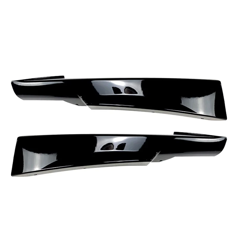

1 пара, автомобильный передний бампер, боковой разветвитель, глянцевый черный, подходит для BMW 3 серии E90 E91 M-Tech LCI 2012 2011 2010 2009