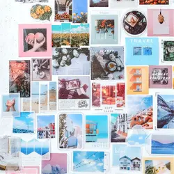 40pcs/set Landscape Series Sticker Pack DIY Scrapbooking Dairy Hand Account Decorations Packging Seal Labels Stationery Sticker