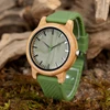 BOBO BIRD Relojes Watches for Men and Women Bamboo Watch Quartz Movement with Colorful Bracelet Free 2