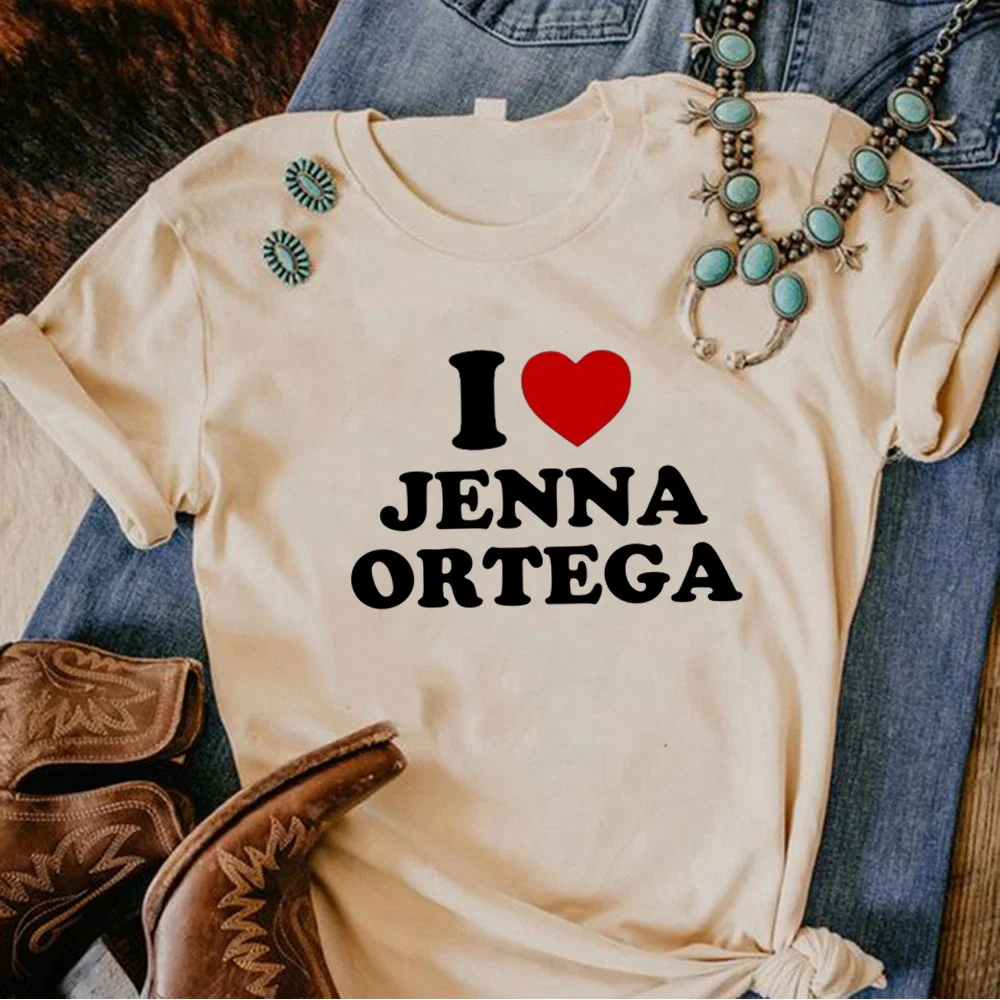 

Топ Jenna Ortega женский Y2K, летняя японская футболка, женская одежда y2k Манга