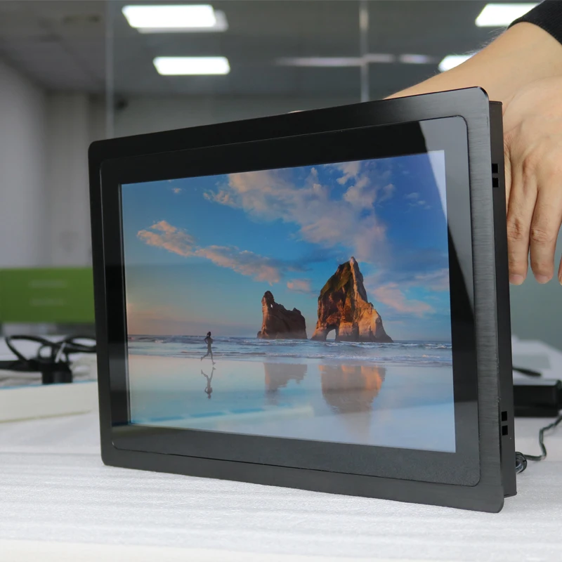 15.6 인치 GS156FHA-TO31 해상도 1920x1080 견고한 산업용 LCD 모니터 (터치 스크린 디스플레이 포함)
