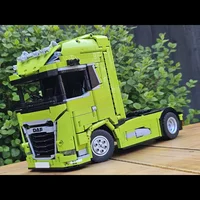 Building Block MOC-178876-184207 Semi-trailer Truck Front Splicing Model Children Boys Puzzle Education Birthday Christmas Gift 6
