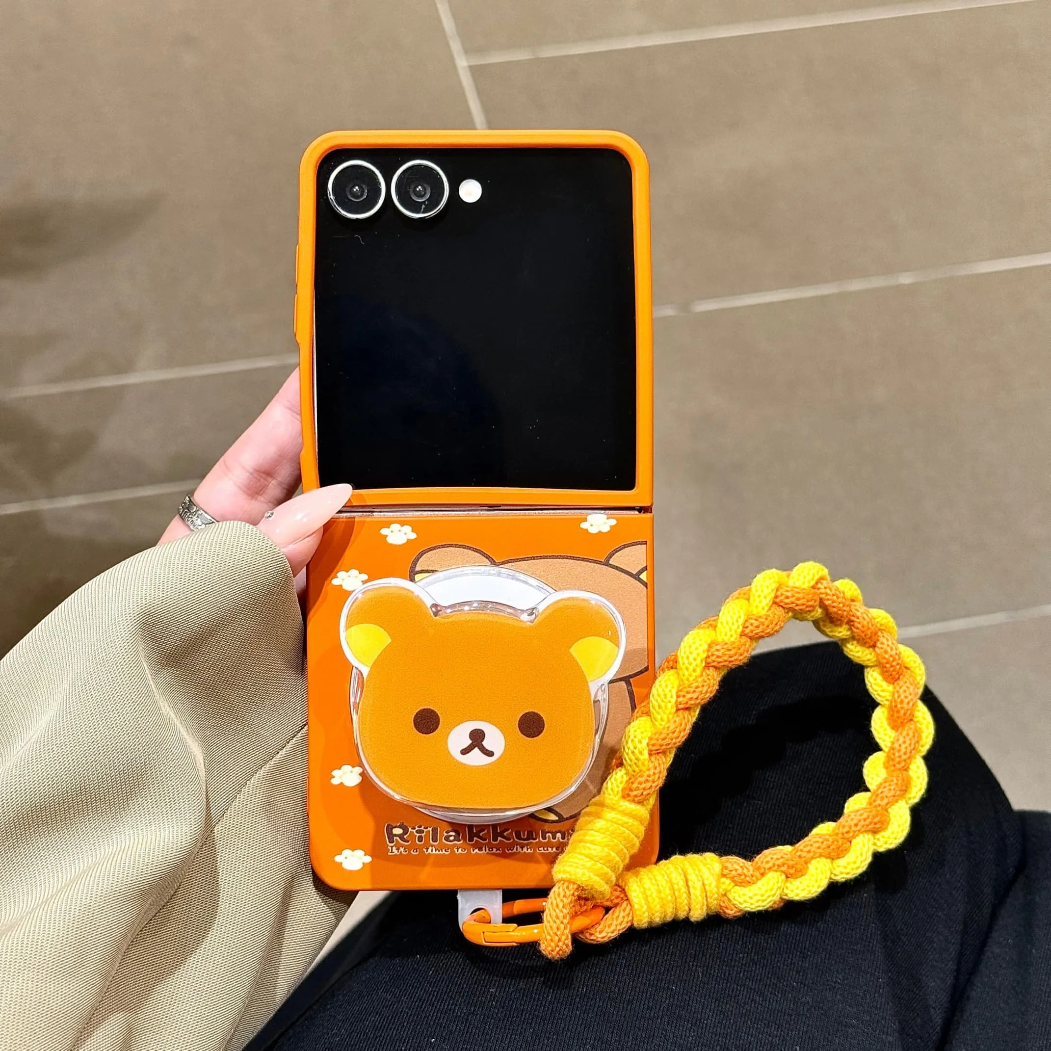 Kawaii Magnetic Folding Cartoon Grip Holder