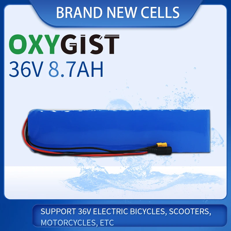 

18650 10S3P 8.7Ah 36V Scooter Lithium-ion Battery Pack for Electric Bike Ebike Motorcycle Scooter with Balance 20A BMS 600watt