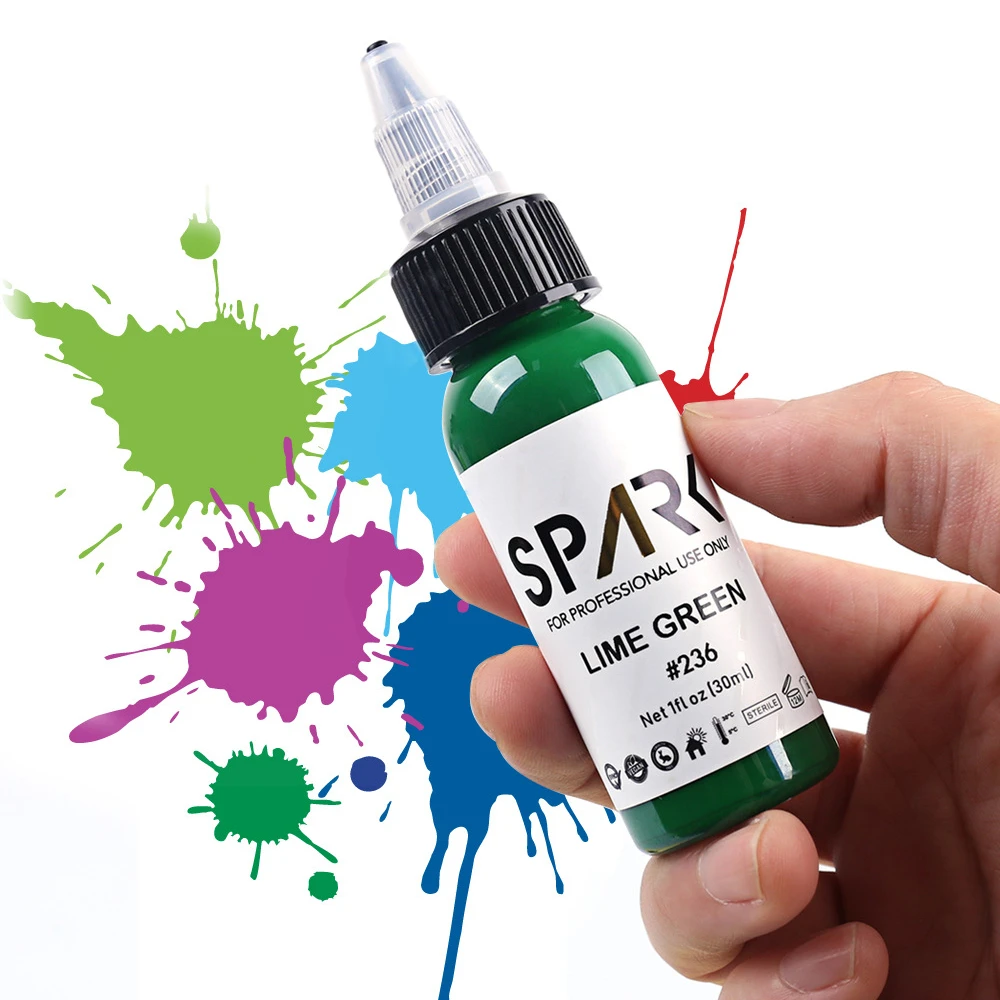 Tattoo Inks 50 Colors 30ml Professional Permanent Natural Plant Microblading Tattoo Body Art Makeup Pigment for Artist