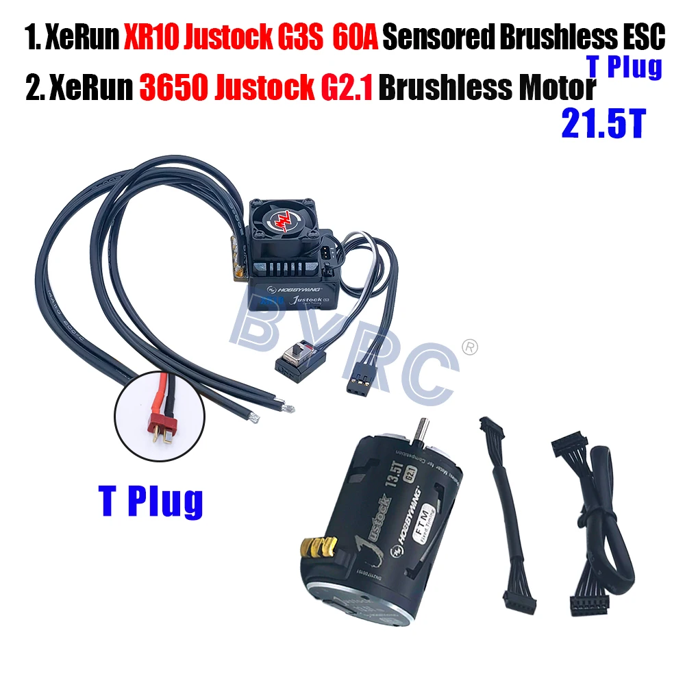 【新品】HOBBYWING Xerun XR10 Justock G3S 60A XR10 JUSTOCK G3S ESC - HOBBYWING North America