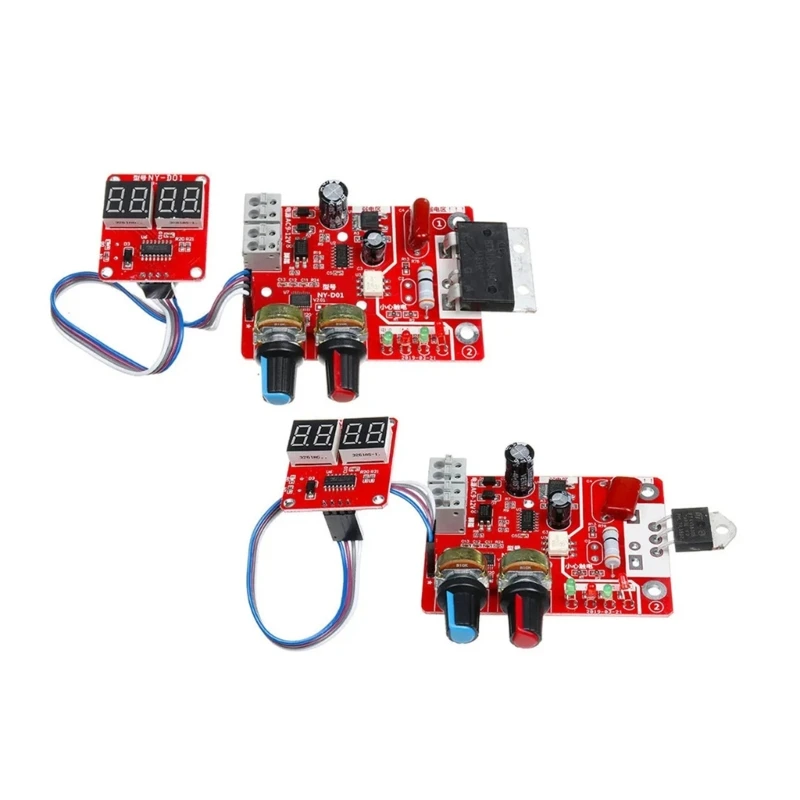 40/100A NY-D01 Spot Welding Machine Control Board Digital Welder  Controller Panel Adjust Time&Current DIY Dropship nyyhd01 argon arcs continuous single spots welding control board pulse time interval time settable welding controller dropship