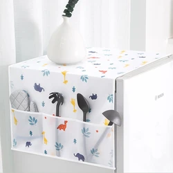 Floral Dust - Proof Multipurpose Appliance Cover (Cartoon Zoo)