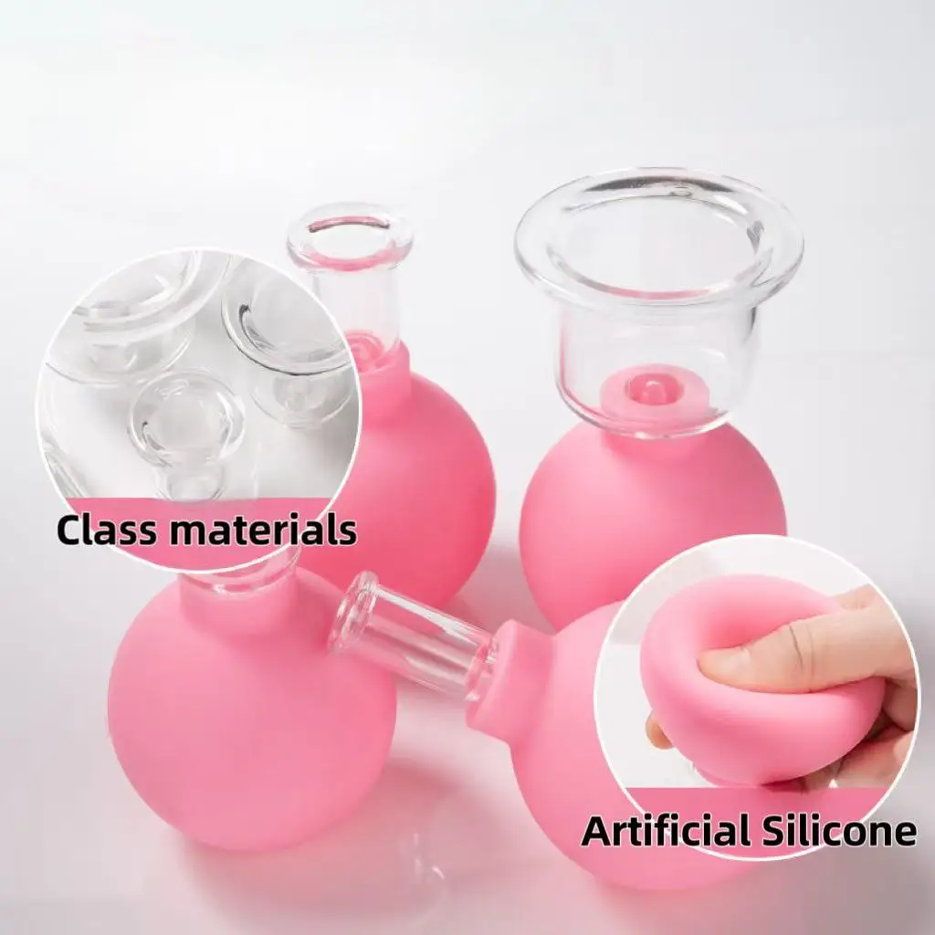 Tuhopeta Vacuum Cupping Glass Jar Cellulite Massager Acupuncture Suction Cup Slimming FatBurning Health Care Chinese MedicalTool 4
