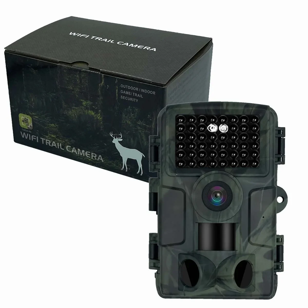 PR4000 Wifi Wildlife Scouting Tracking Camera Bluetooth 1080P 32MP Infrared Night Vision 2.0 inch LCD Wild Trail Photo Hunt