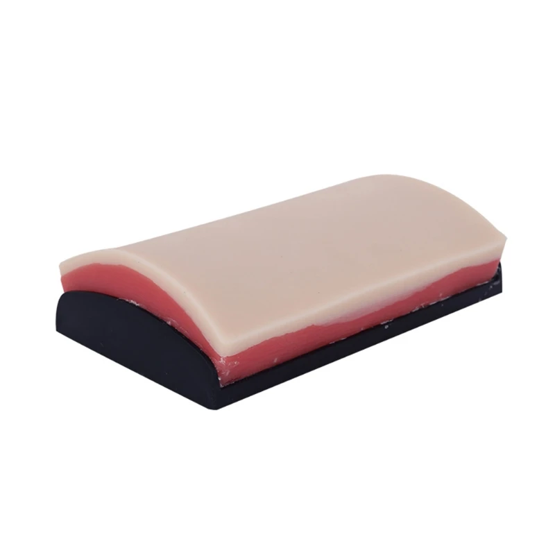 Multifunctional IV Injection Training Pad Suture Practice Pad for Students Interns Realistic Silicone Education Use