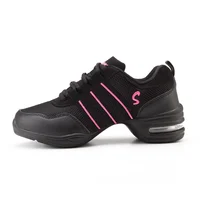 Dancing Shoes For Women Sports Feature Modern Jazz Dance Shoes Soft Outsole Breath Dance Shoes Female Waltz Sneakers Wholesale 2