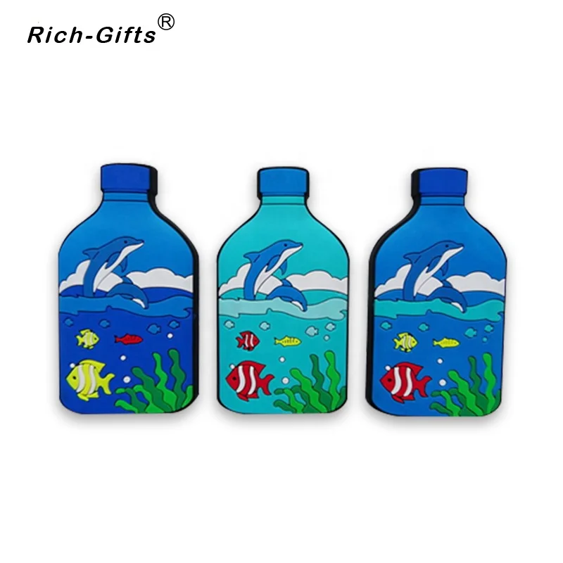 

personalized Custom Bottle Shape Fridge Magnet