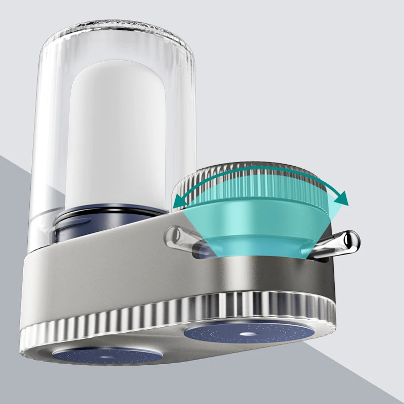 Ceramic Faucet Water Filter with Washable Purifier for Kitchen and Bathroom Sinks