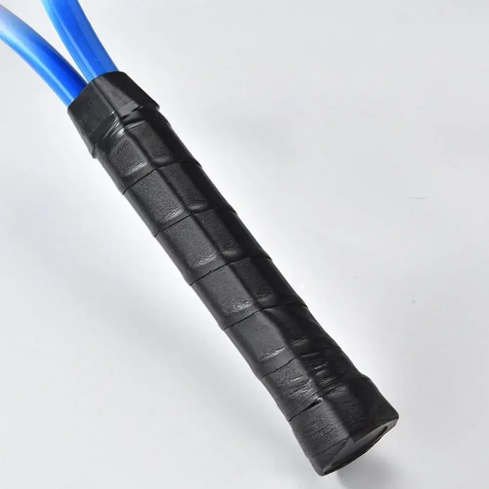 Tennis Racket Comfortable Nonslip Grip Shock Resistant High Strength Nylon Strings for Park Backyard Practice Beach Summer