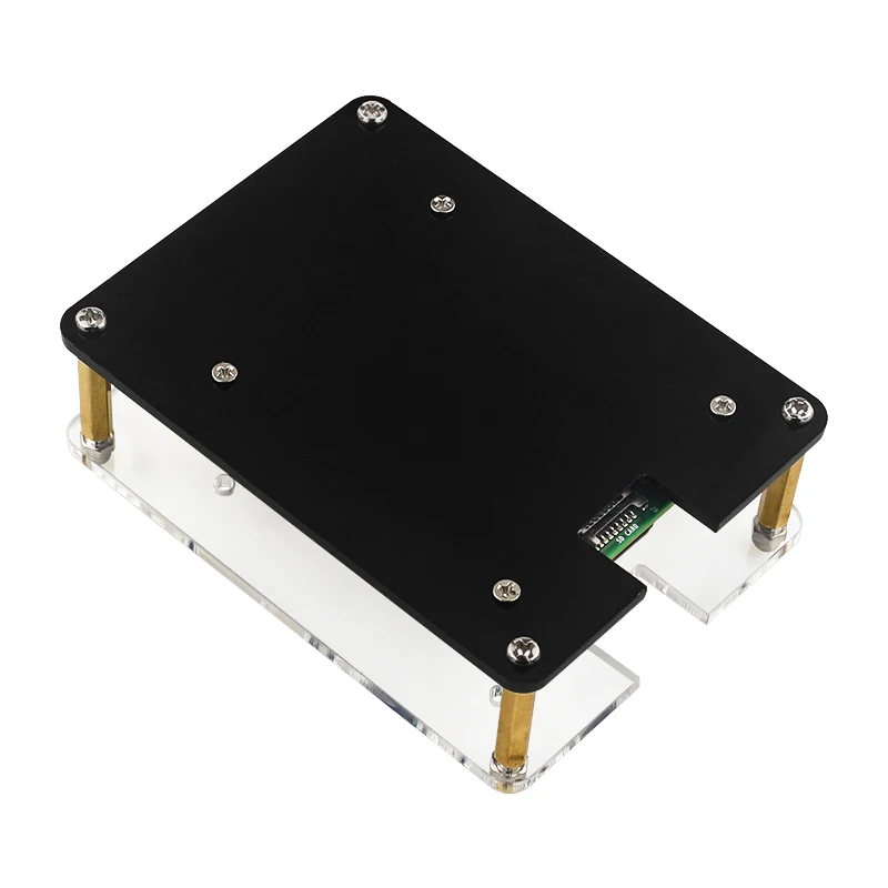 Raspberry Pi 5 Acrylic Case 1-5 Layer Transparent Enclosure PWN Cooling Fan Stac
