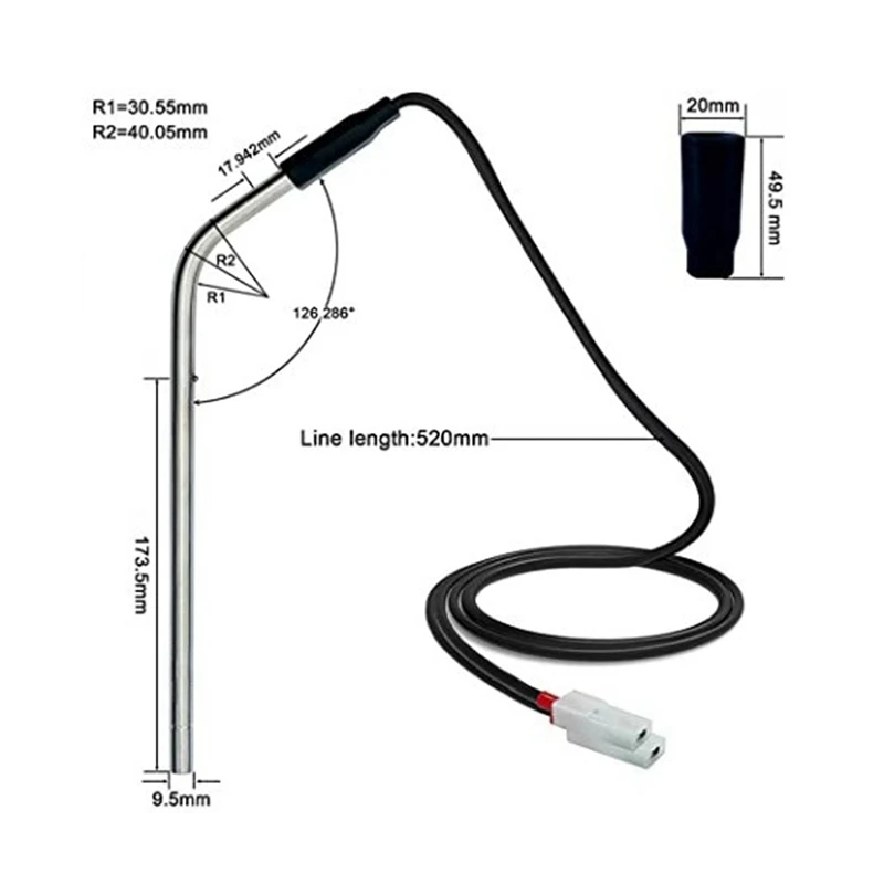 630811 Heater Elements For Norcold RV Refrigerator Cooling Unit Series, 300W 120V Replacement Heating Elements