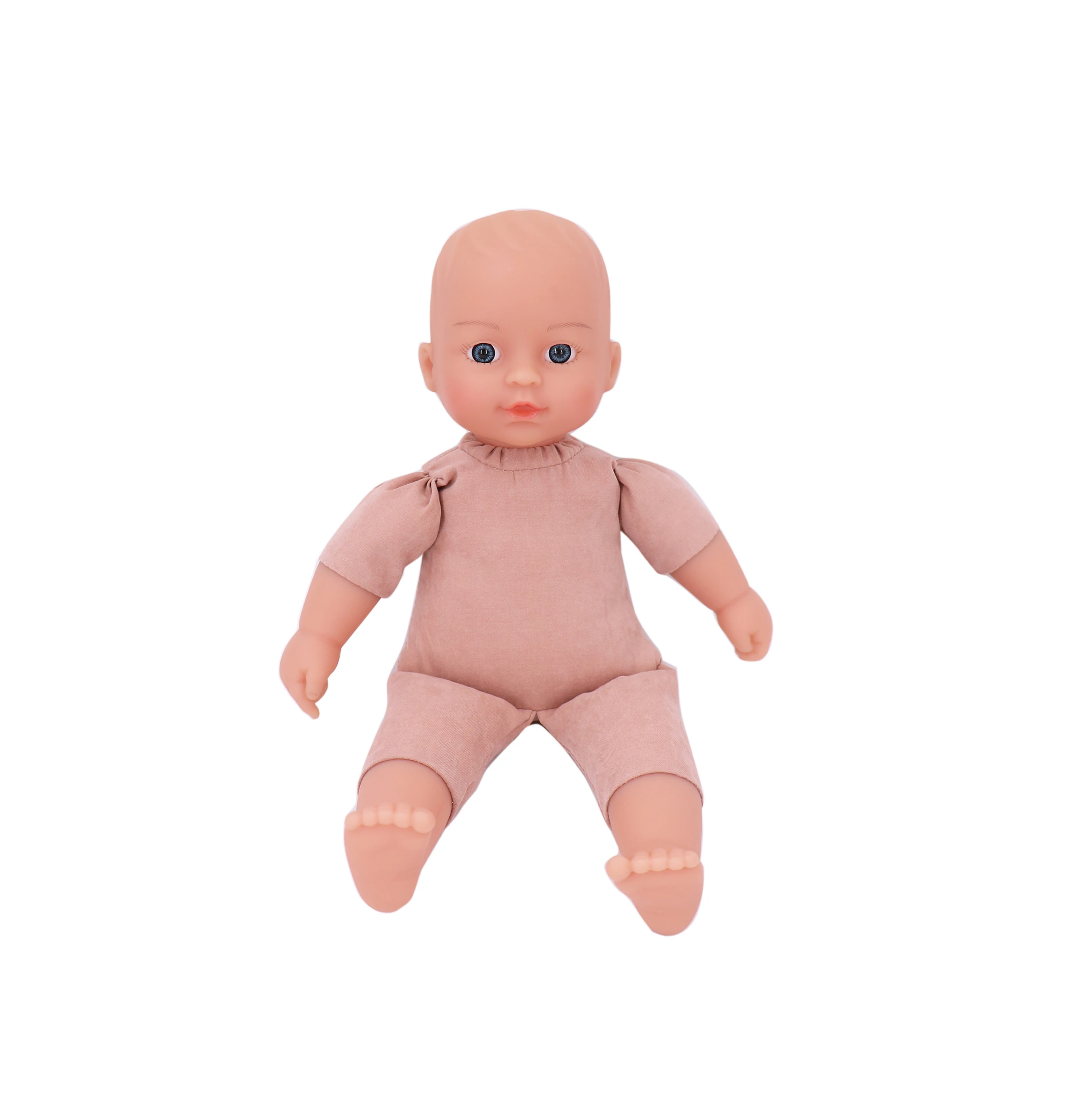 11인치 여아용 - 미니  인형 - 100% 세탁기 사용 가능, 젖병 포함, 부드러운 바디 비닐 크리스마스 선물