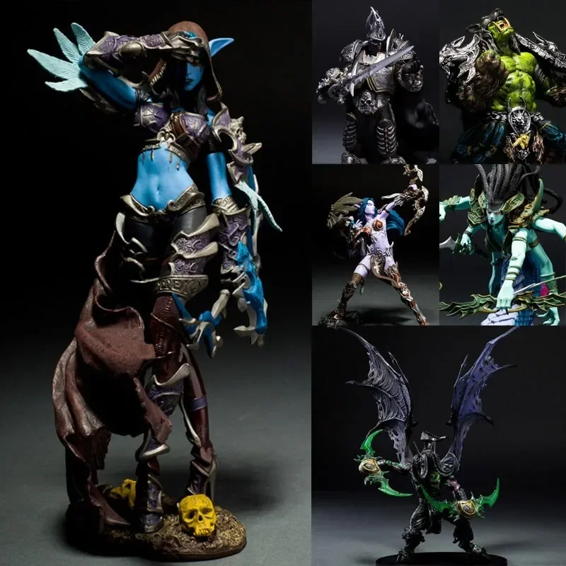 

Фигурка World Of Warcraft, фигурка сильваня Windrunner, аниме фигурка Лича, короля, илидана, гоблина, экшн-фигурка из ПВХ, модели, искусственная кукла, подарок