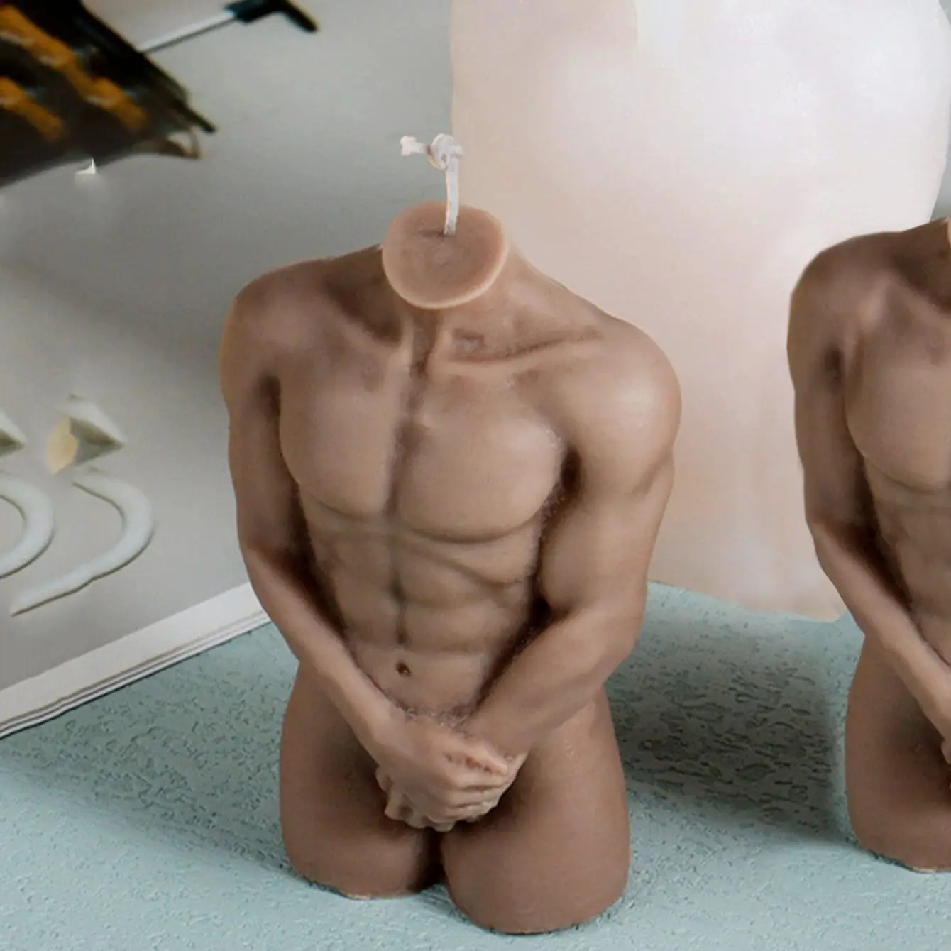 Classic Pregnant Women's Human Body Silicone Mold Aromatherapy Candle Plaster Men's and Women's Candle Mold DIY Handmade Soap