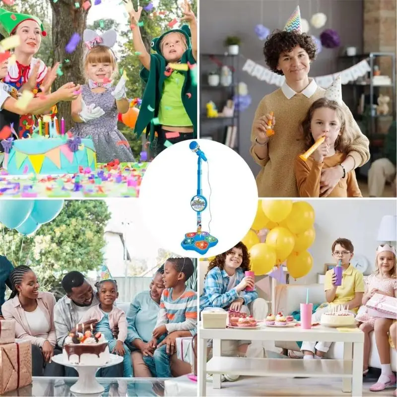 흥미진진한 무대 공연과 역할극 재미를 위한 54DA 다채로운 LED 마이크