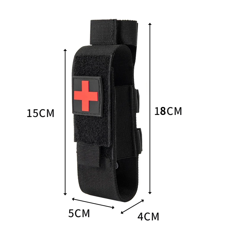 Tourniquet Holder IFAK Pouch Small Trauma First Aid Pouch Tourniquet Holder Survival Accessories Protection Survival Gear