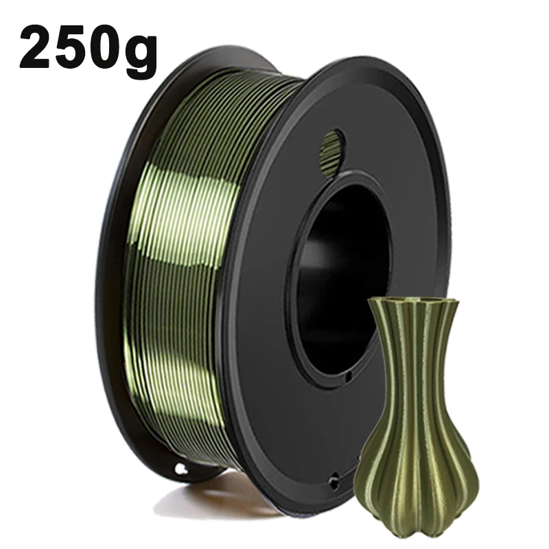 250gx4 الحرير البرونزية PLA ثلاثية الأبعاد خيوط 1....