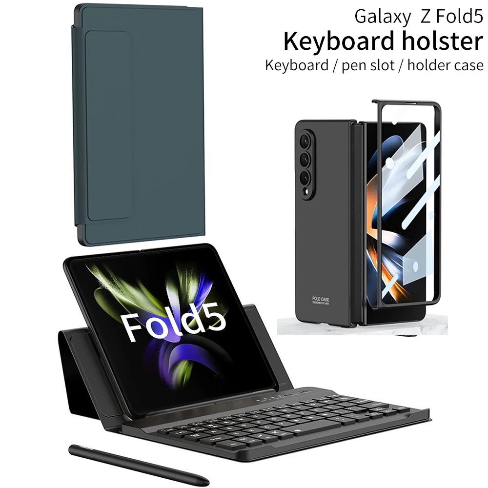 keyboard Case For Samsung Galaxy Z Fold Wireless Bluetooth