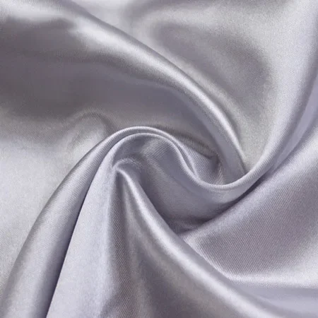 Luxurious Satin Fabric - Premium Material for Skirt Linings, Dressmaking, and Crafting Projects (Solid Color)