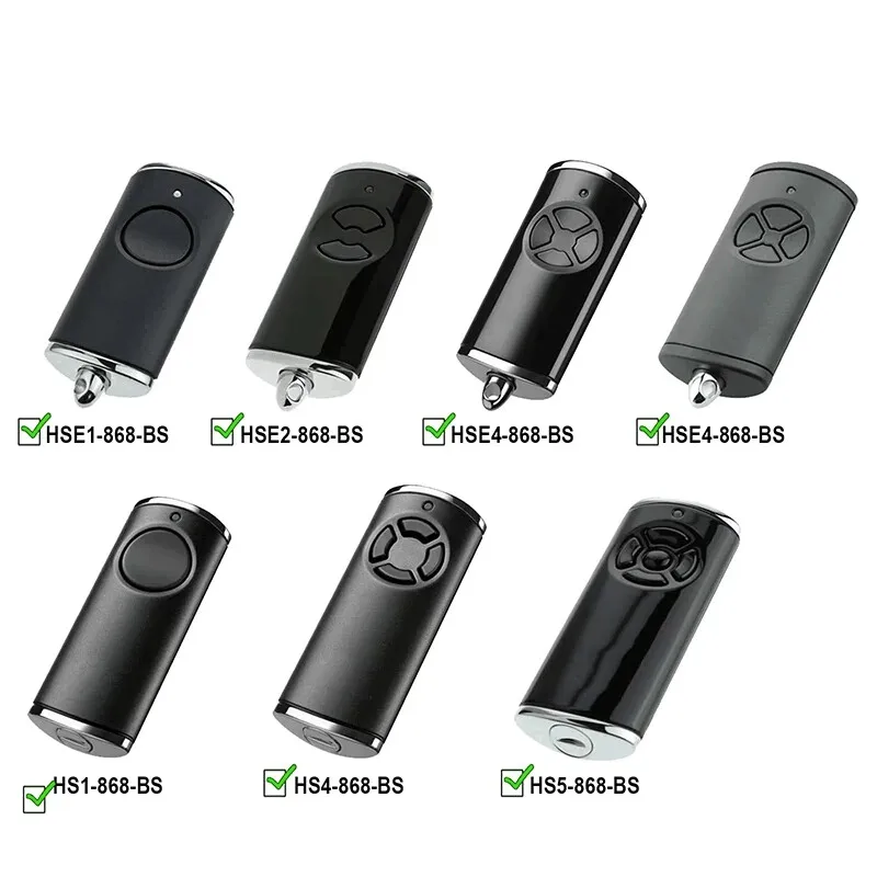 For BiSecur HSE2-868-BS, HSE4-868-BS HS1-868-BS Hand Transmitter 868 MHz Frequency, Garage Door Operator