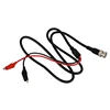 1Pcs FG-100 DDS Function Signal Generator Frequency Counter 1Hz - 500Khz & 1Pcs P1011 BNC Q9 Male Double Dot Crocodile Oscillosc 3