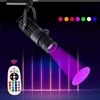 RGB Changeable LED Track Light Adjustable Focus LED Spotlight Stage RGB Ceiling Light Projection Display Background Wall Lamps 1