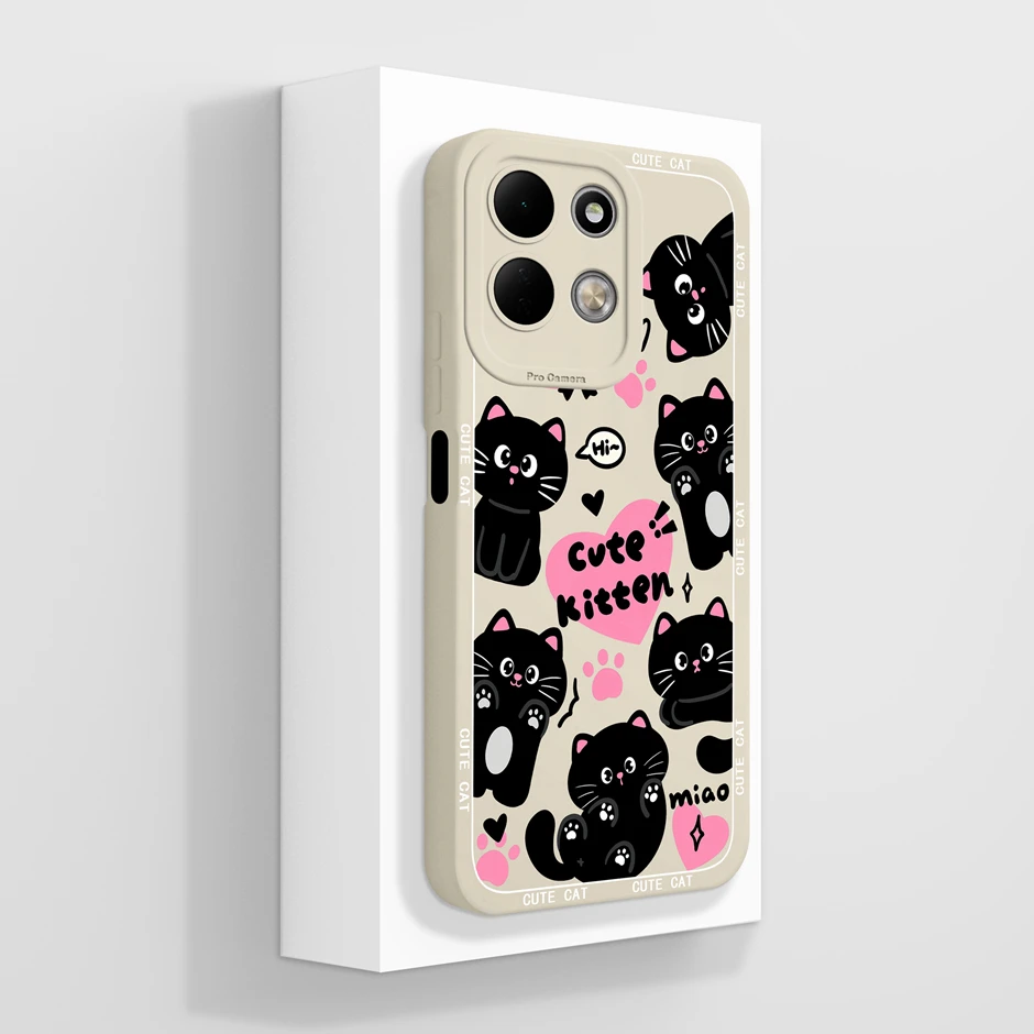 Cartoon Rabbit Girl Anti-Fall Durable Phone Case - Full Protection and Portable Cover