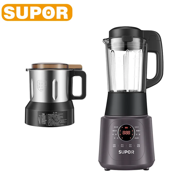 SUPOR Smart Food Blender 1750ML NFC Cloud Recipe Mixer High Temperature  Steam Cleaning Soymilk Machine 220V Home Appliances - AliExpress