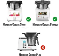 Fouet mélangeur avec accessoire de mélange papillon pour Monsieur Cuisine Connect et Monsieur Cuisine Smart 2