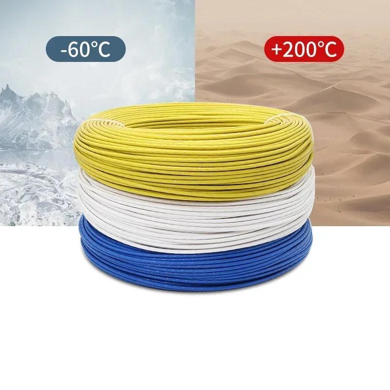 5/10m PTFE 와이어 실버 도금 고순도 OFC 3010 AWG 전자 신호 구리 HiFi 오디오 스피커 헤드폰 케이블 DIY