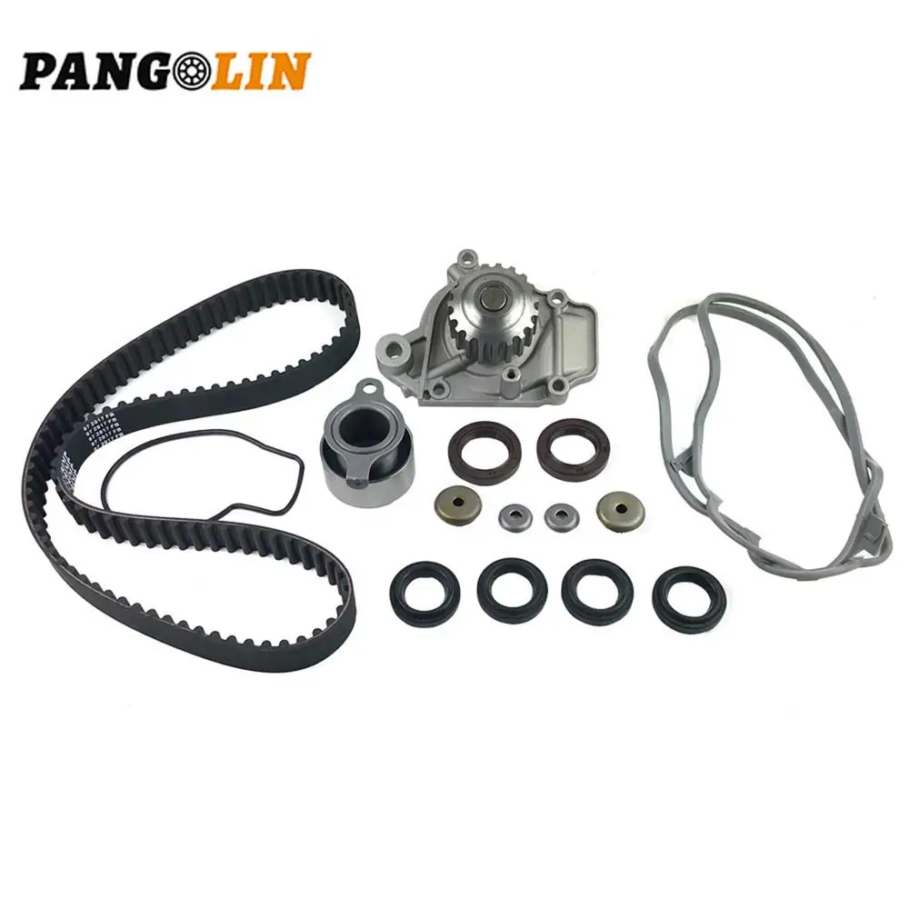 

Timing Belt Suits 14400-PM3-004 14510-PM7-004 19200-P01-004 Water Pump D15B2 1.5L SOHC for Honda Civic Del Sol CRX 1988-1995